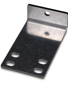 Angle bracket for comp. hopper